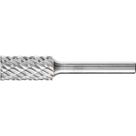 Pferd Carbide Bur - Cylind. (end cut), OMNI cut - 1/2" x 1" x 1/4" Shank - SB-5 28010